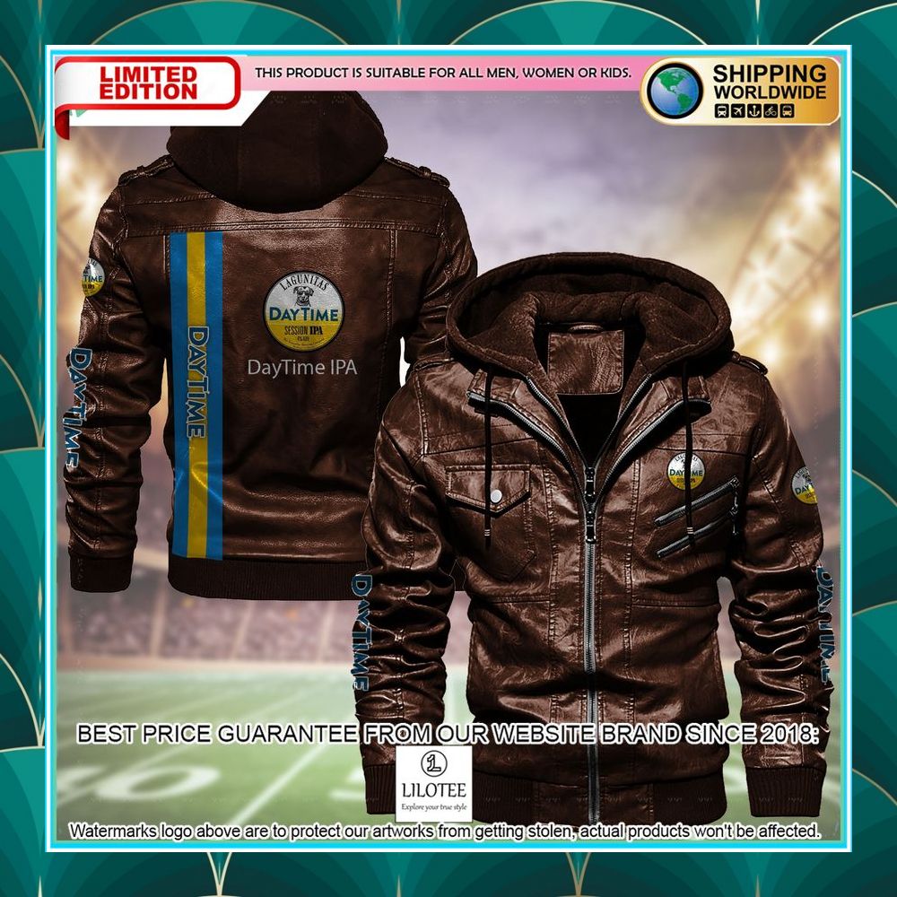 lagunitas daytime ipa leather jacket 1 559