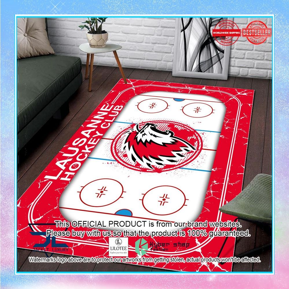 lausanne hockey club carpet rug 2 90
