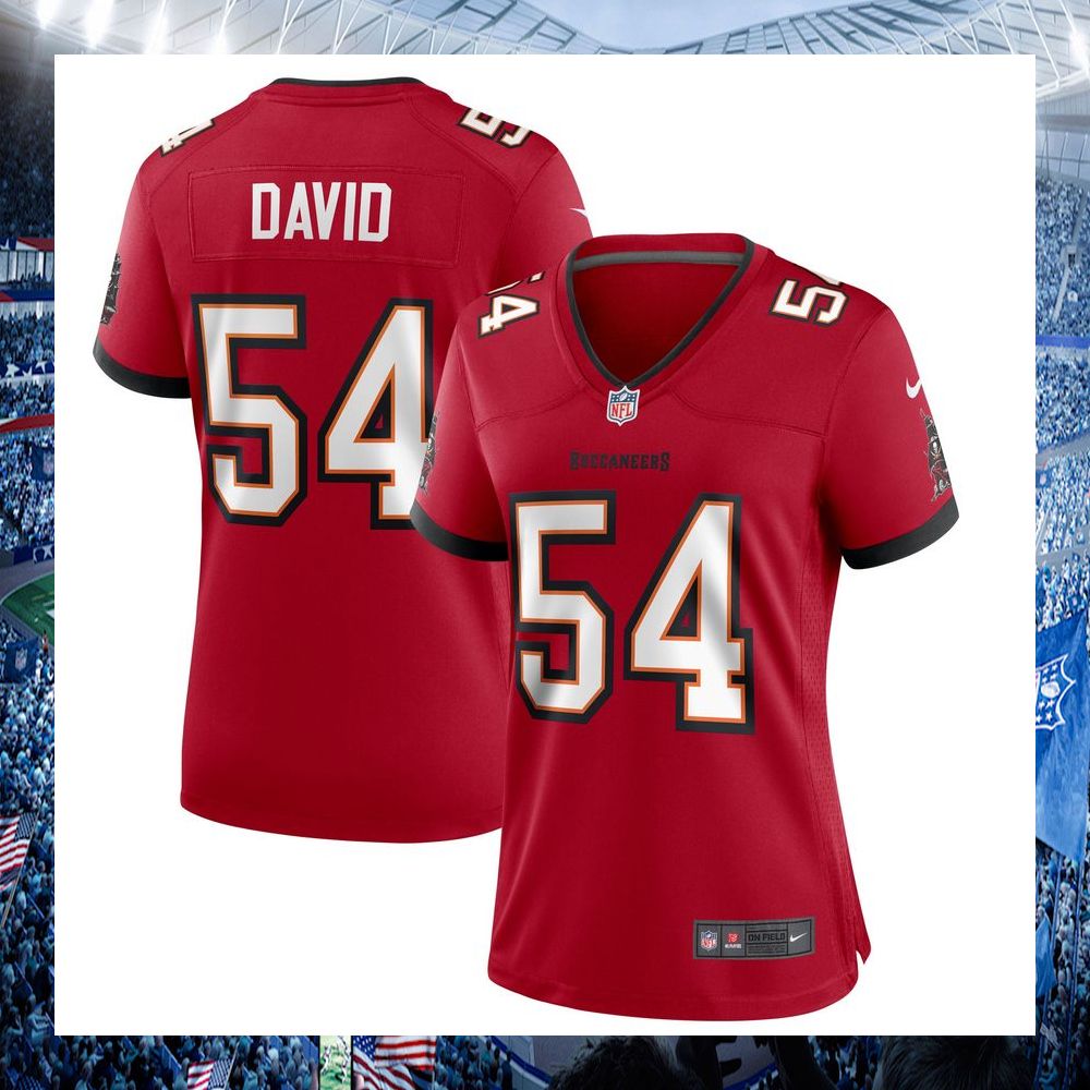 lavonte david tampa bay buccaneers nike womens red football jersey 1 673