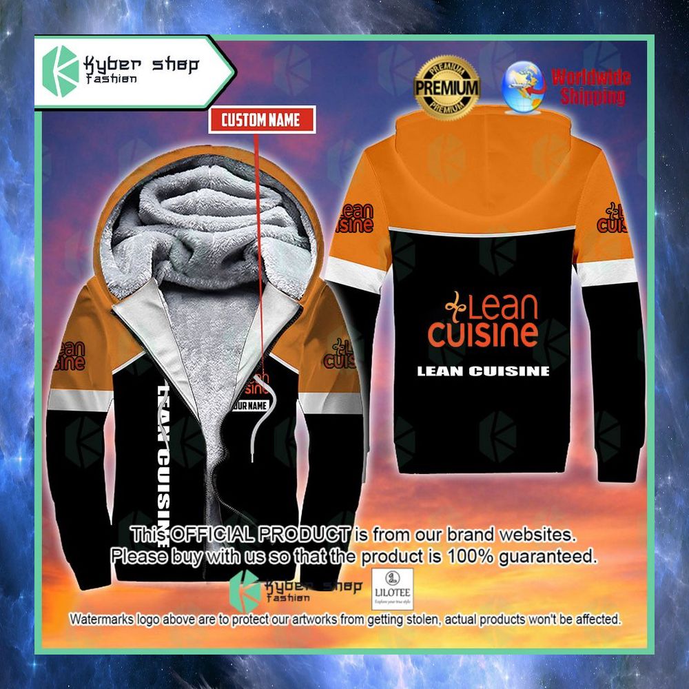 lean cuisine custom name 3d fleece hoodie 1 876