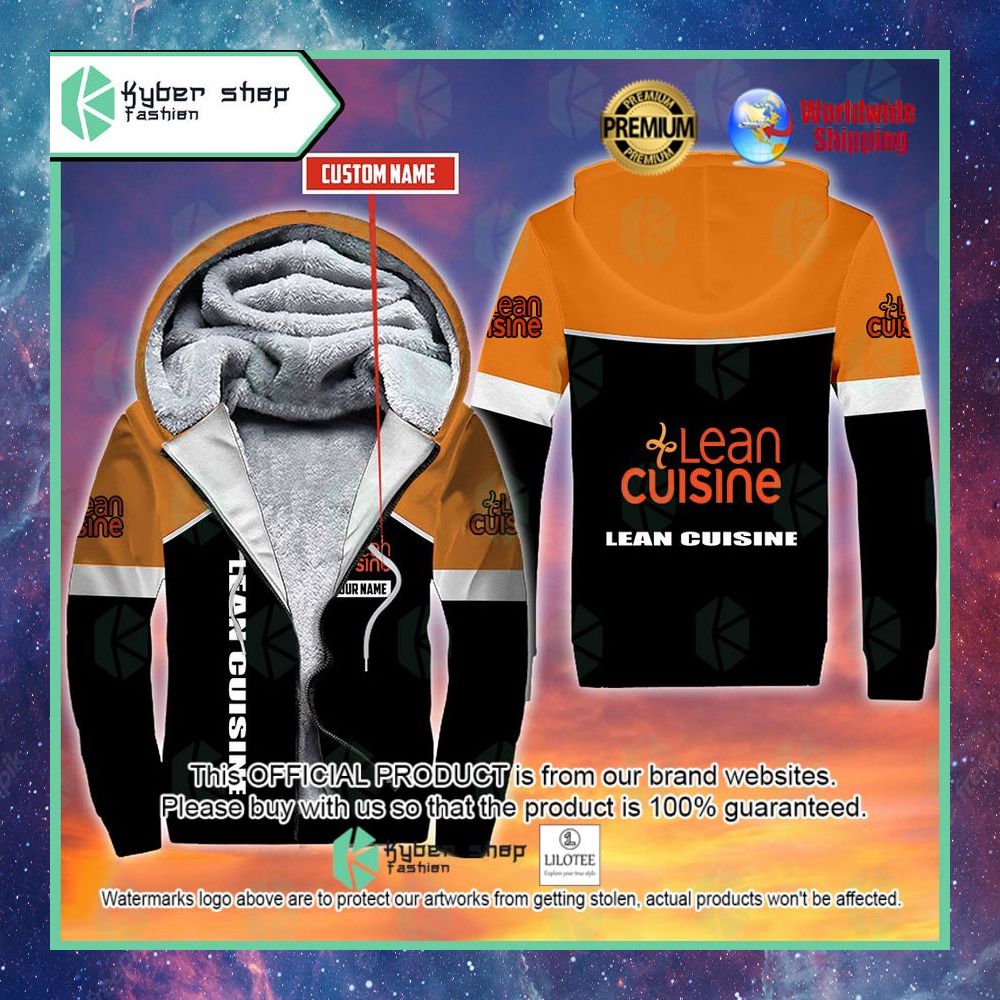 lean cuisine custom name 3d fleece hoodie 1 970