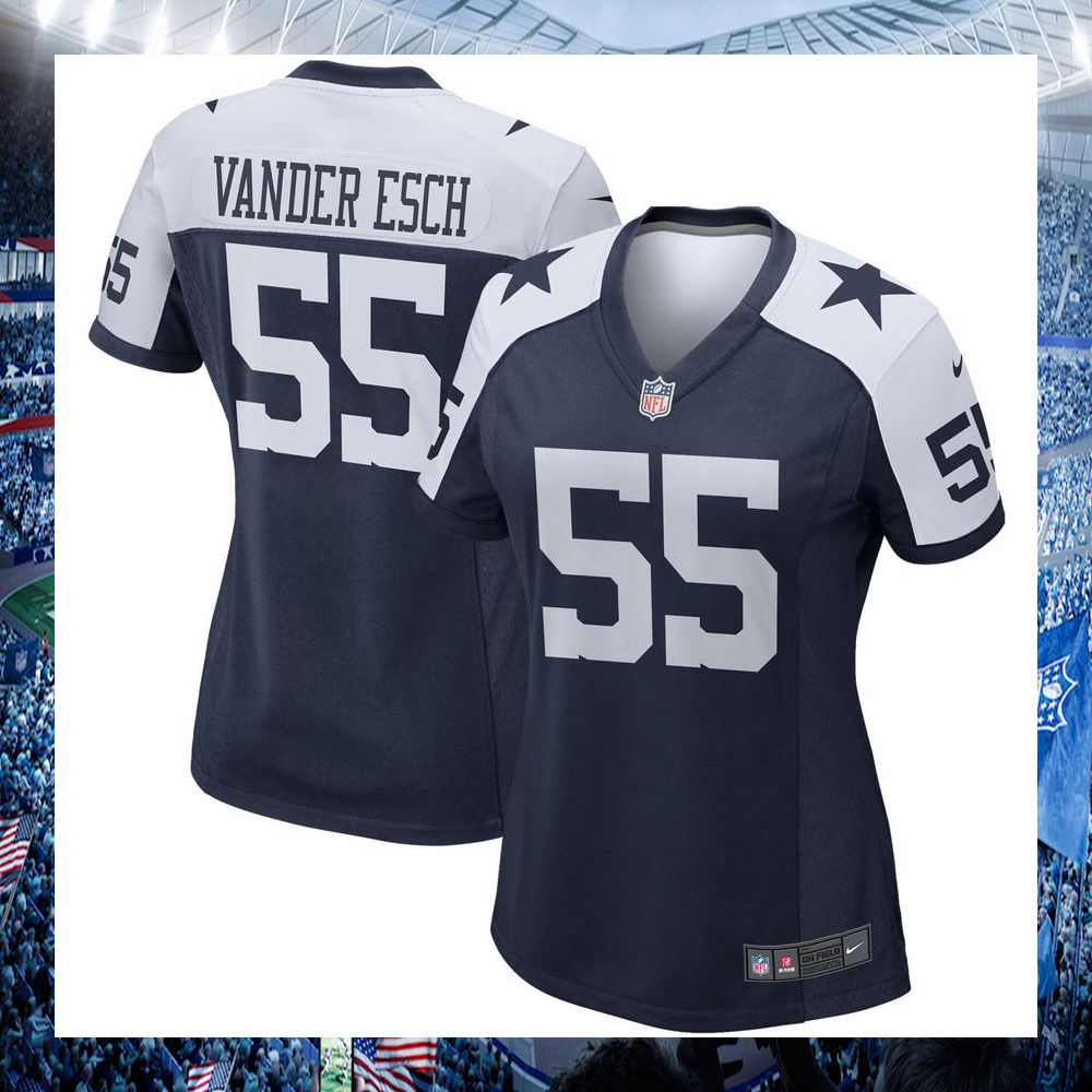 Leighton Vander Esch Dallas Cowboys Nike Women's Alternate Team Navy Football Jersey - LIMITED EDITION 4 leighton vander esch dallas cowboys nike womens alternate team navy football jersey 4 601