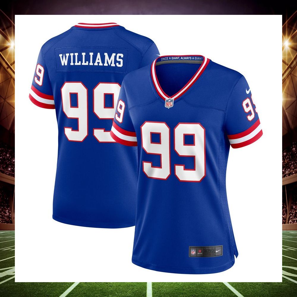 Leonard Williams New York Giants Classic Royal Football Jersey - LIMITED EDITION 4 leonard williams new york giants classic royal football jersey 4 446