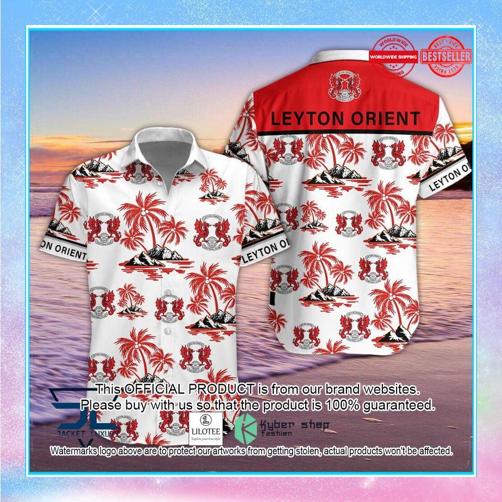 leyton orient hawaiian shirt short 1 281