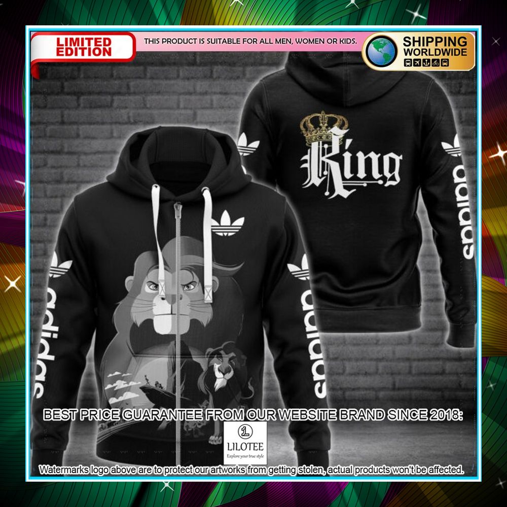 lion king adidas zip hoodie 1 418