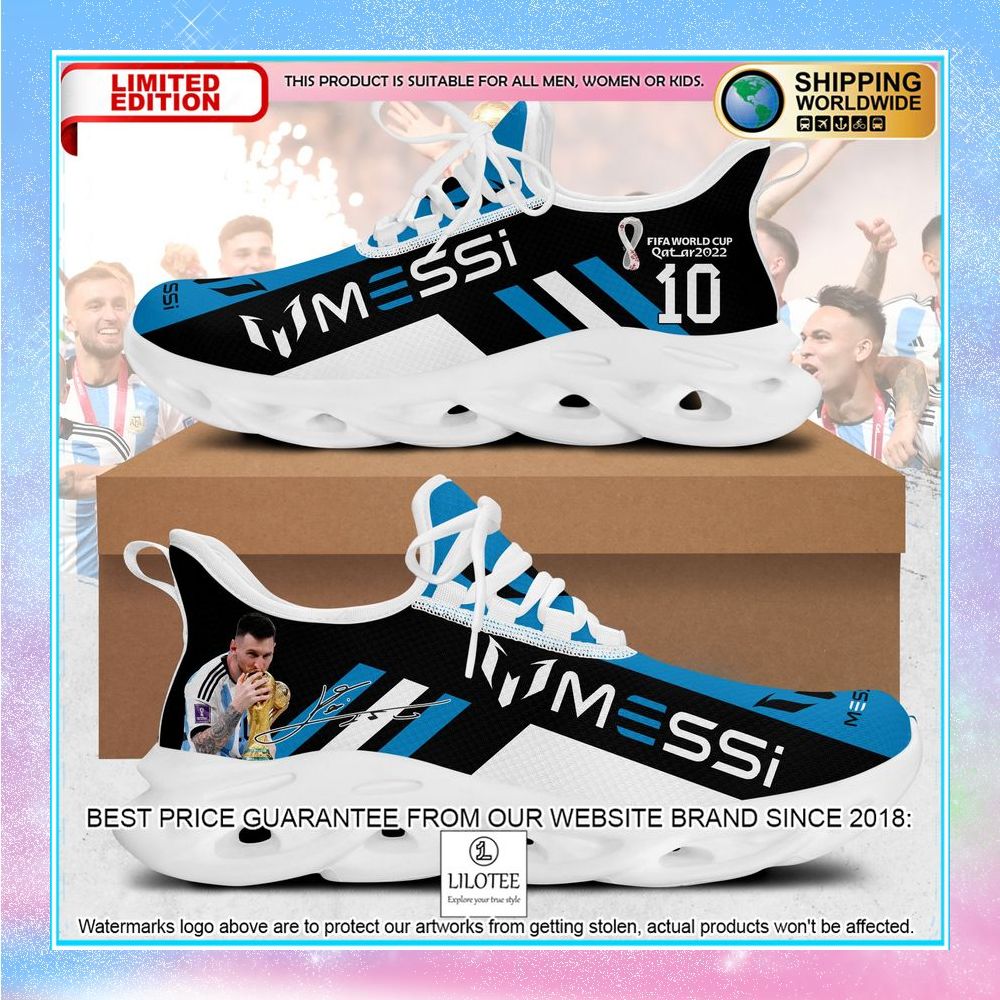 lionel messi 10 fifa world cup 2022 clunky max soul shoes 1 74