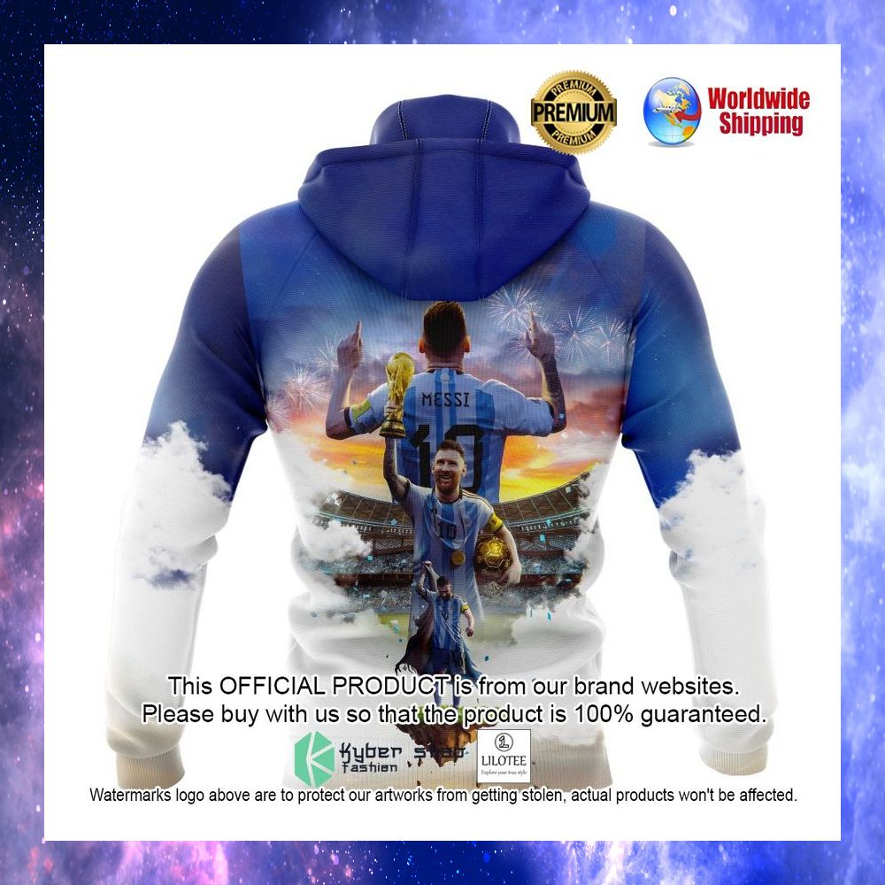 lionel messi argentina wins world cup 2022 3d hoodie shirt 5 854