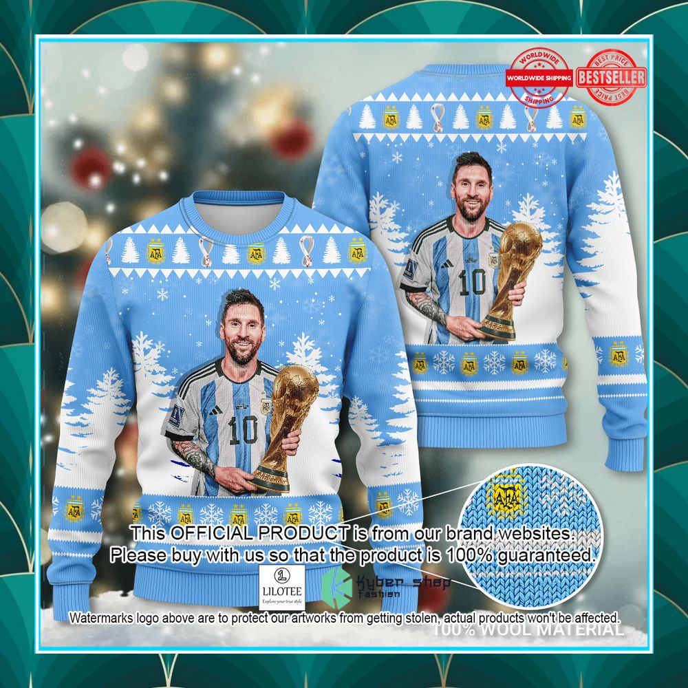 lionel messi christmas sweater 1 700
