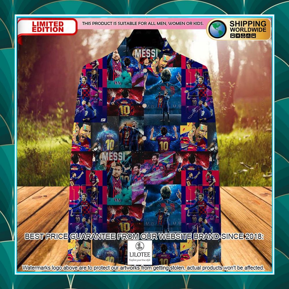 lionel messi long sleeve shirt 2 334