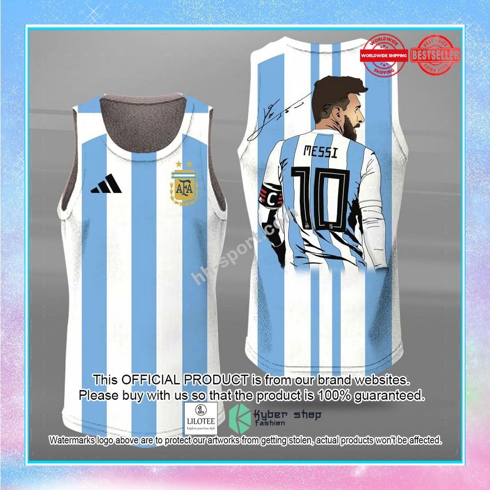 lionel messi tank top shorts 1 563