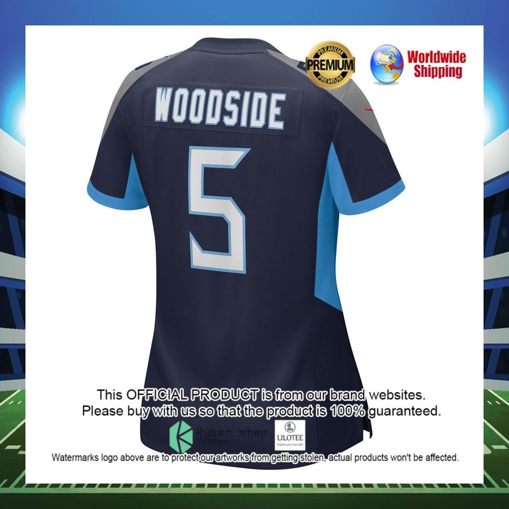 Logan Woodside Tennessee Titans Nike Women's Game Navy Football Jersey - LIMITED EDITION 3 logan woodside tennessee titans nike womens game navy football jersey 3 493