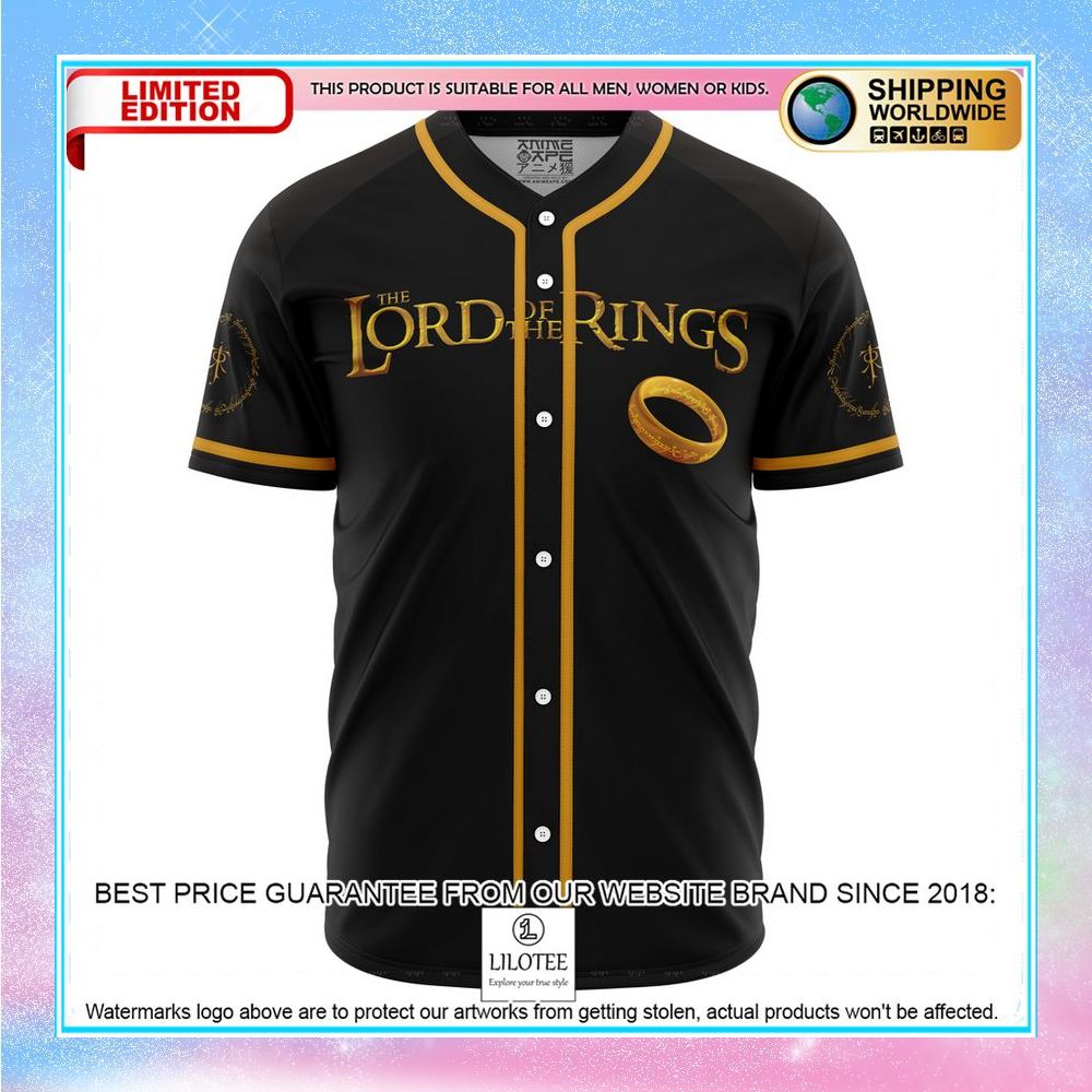 lotr symbol lord of the rings baseball jersey 1 164