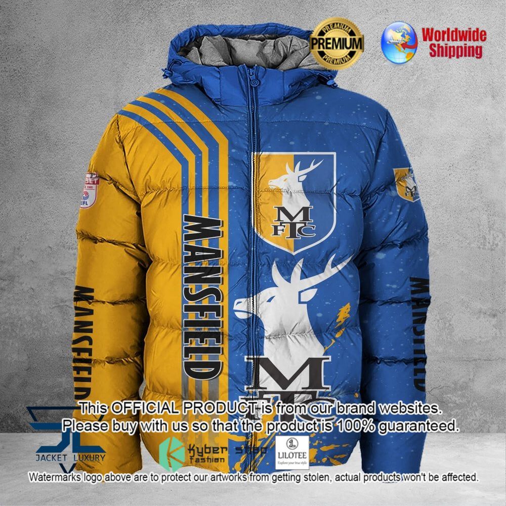 mansfield town 3d puffer down jacket bomber jacket 1 139