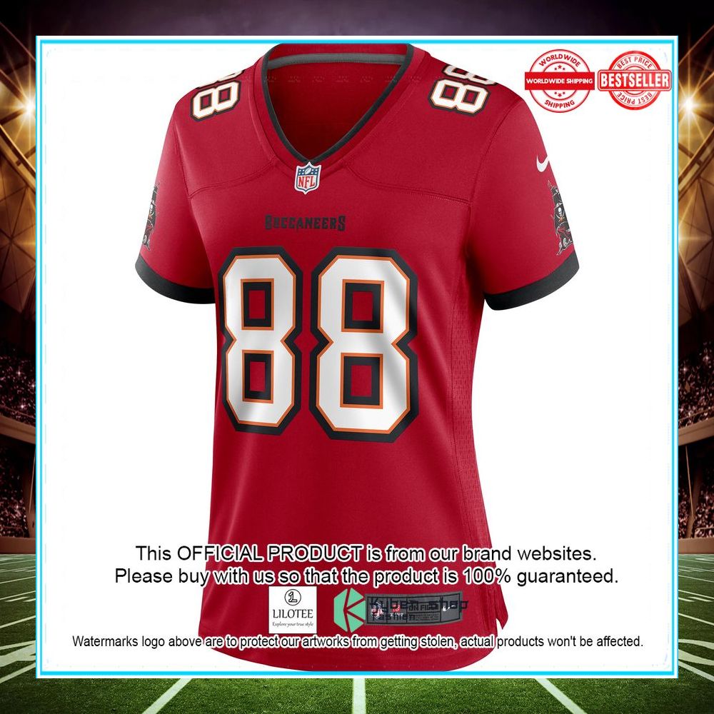mark carrier tampa bay buccaneers nike retired red football jersey 2 577