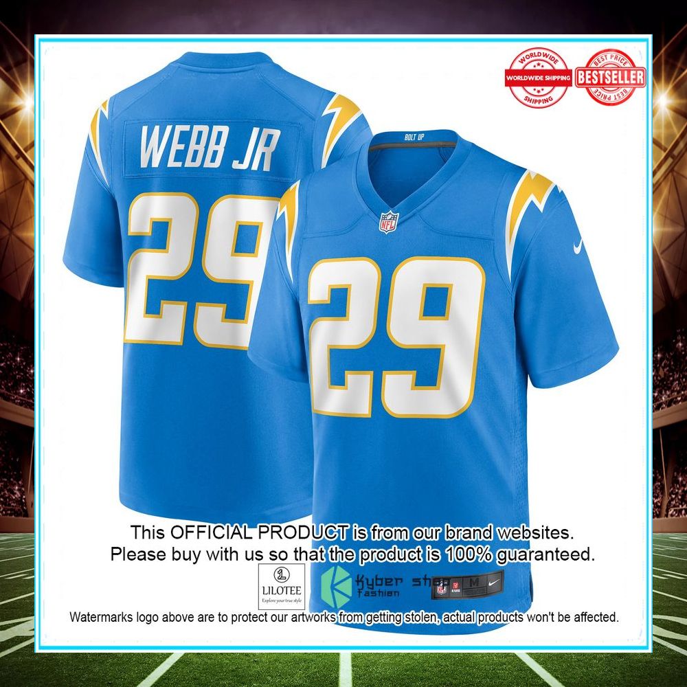 Mark Webb Jr. Los Angeles Chargers Nike Powder Blue Football Jersey - LIMITED EDITION 4 mark webb jr los angeles chargers nike powder blue football jersey 4 92