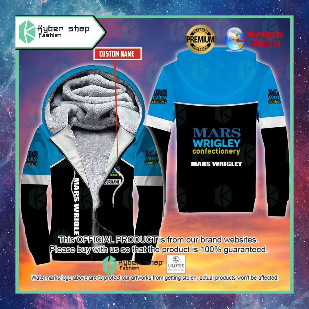 mars wrigley custom name 3d fleece hoodie 1 854