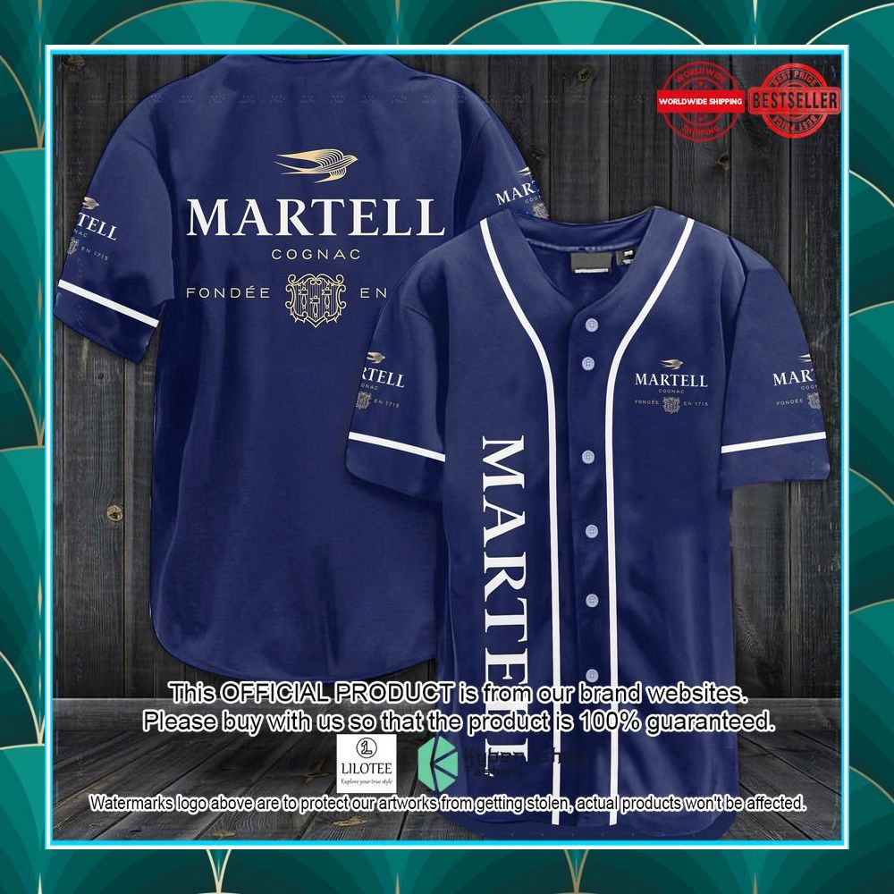 martell cognac baseball jersey 1 466