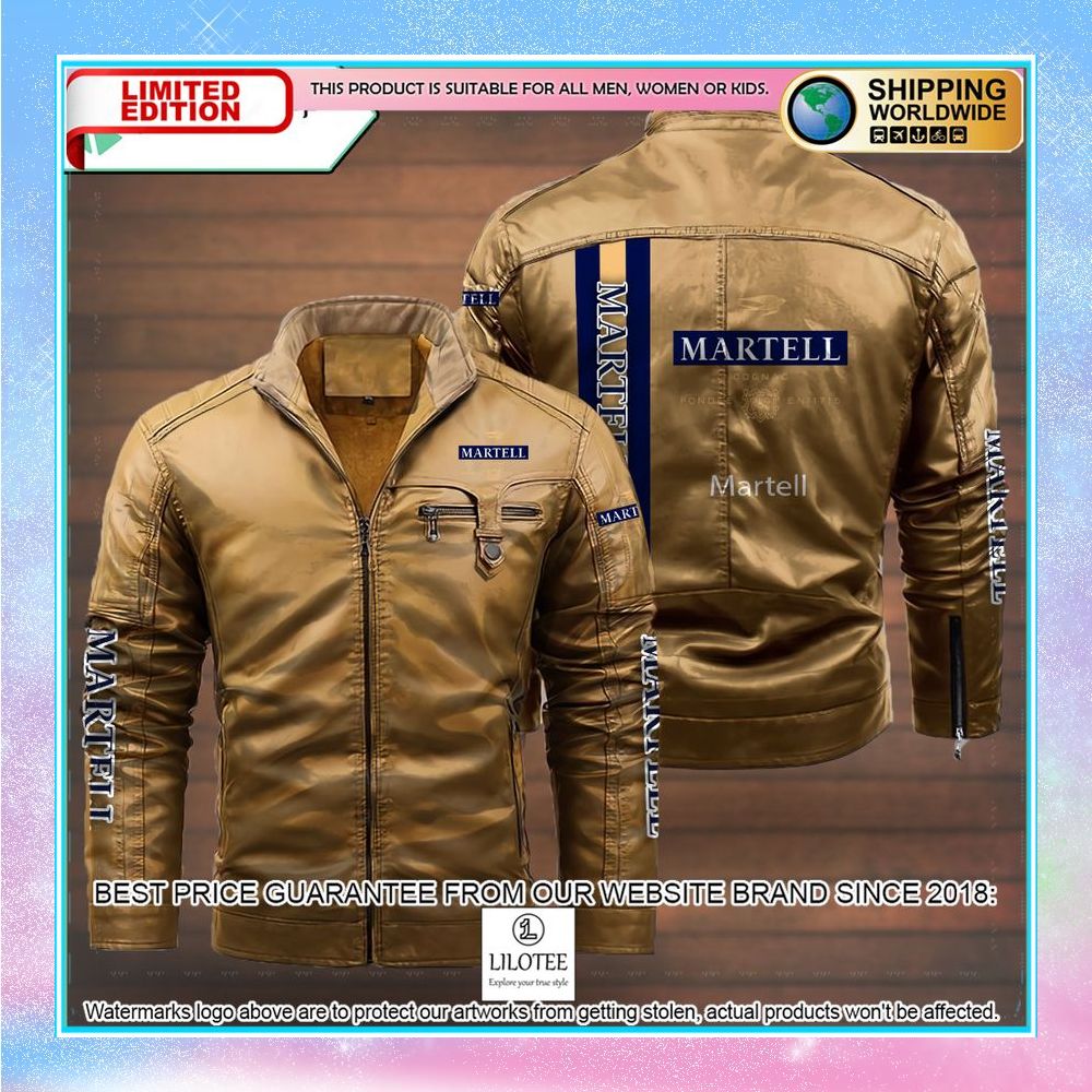 martell leather jacket fleece jacket 4 51
