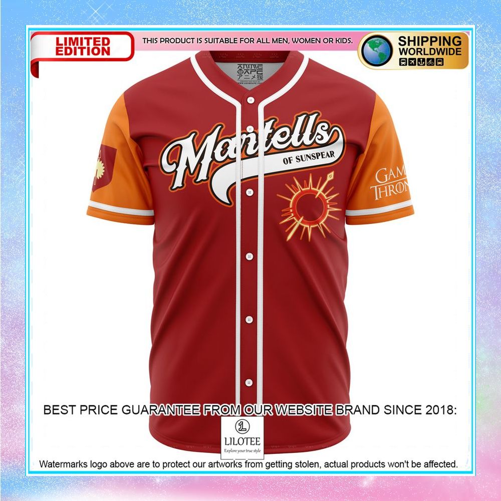 martells of sunspear game of thrones baseball jersey 1 955