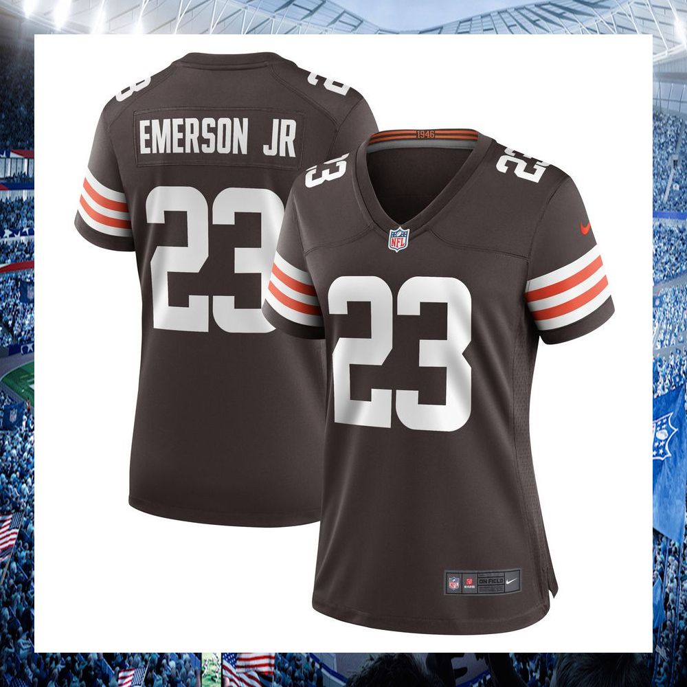 martin emerson jr cleveland browns nike womens brown football jersey 1 954