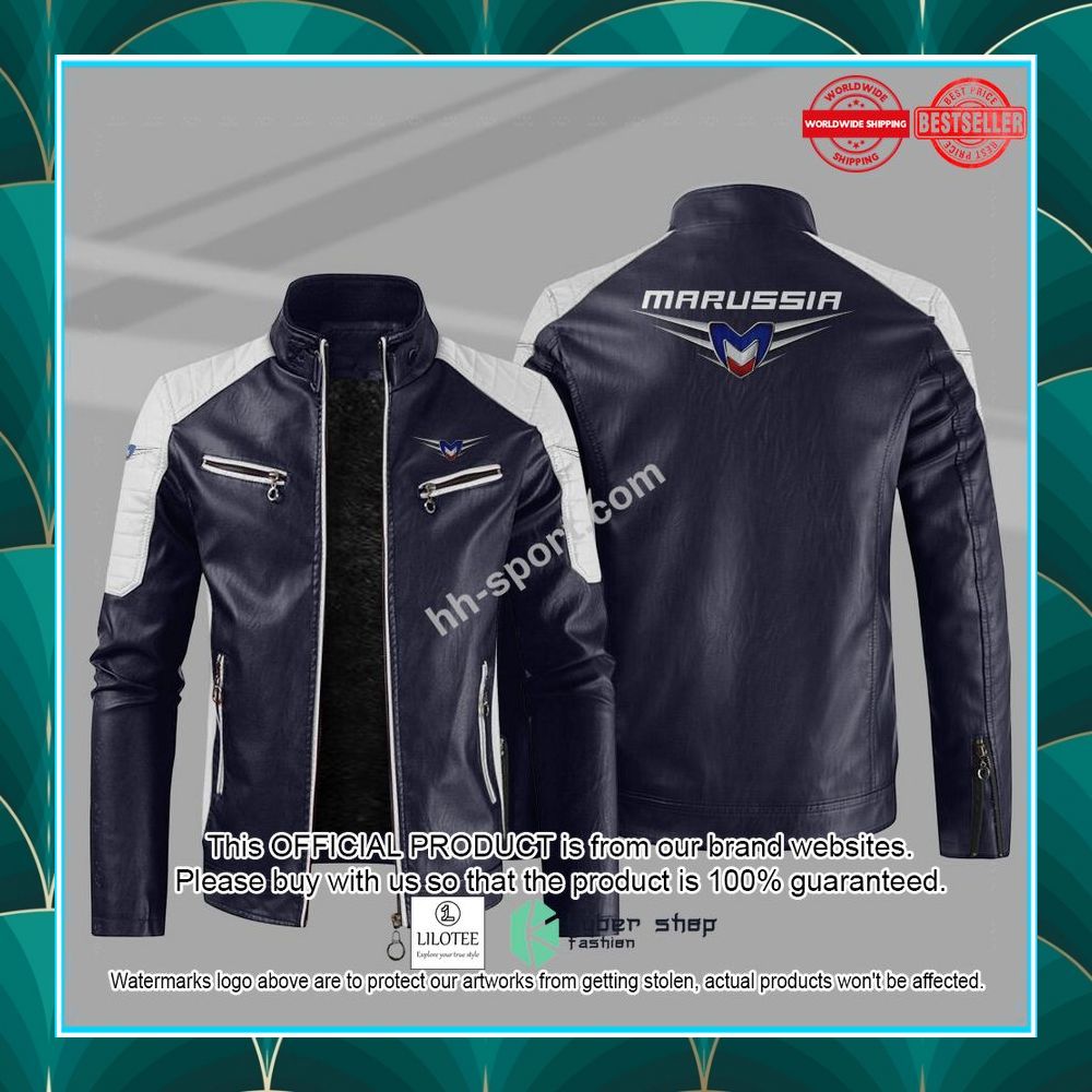 marussia motorcycle motor leather jacket 5 912