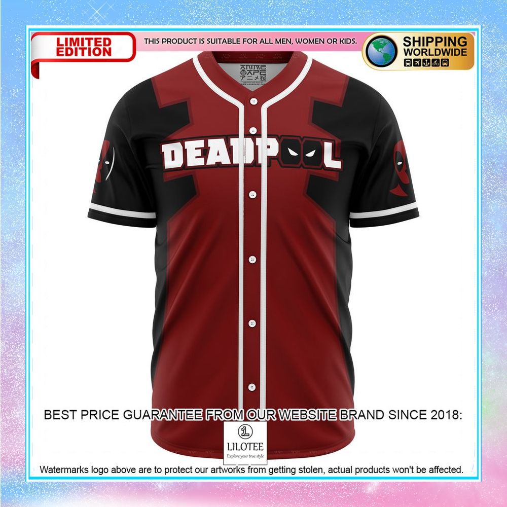 marvel deadpool baseball jersey 1 630