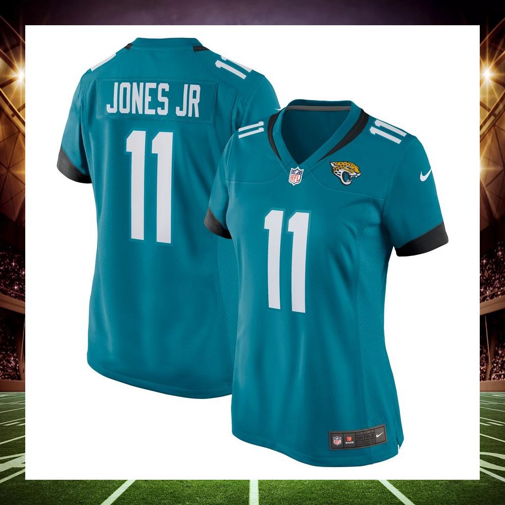 marvin jones jr jacksonville jaguars teal football jersey 1 418