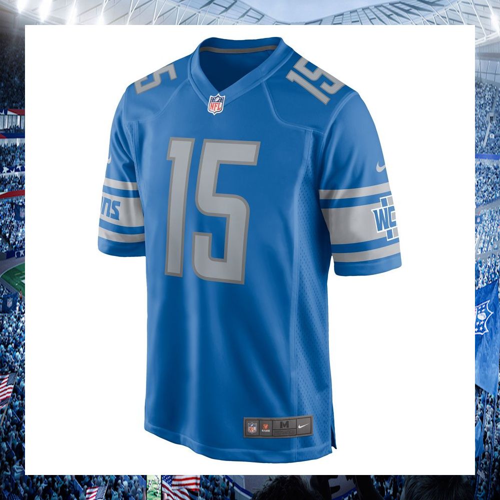 maurice alexander detroit lions nike blue football jersey 2 757