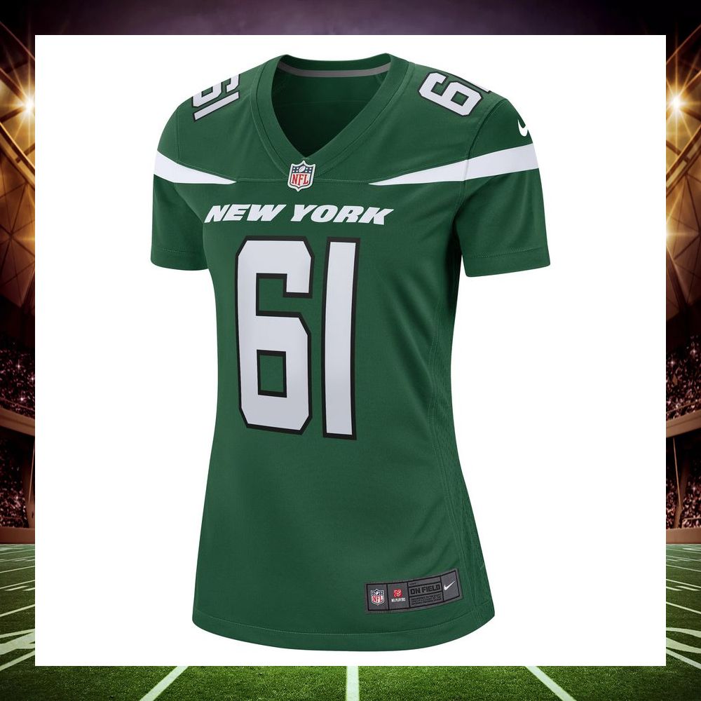 max mitchell new york jets gotham green football jersey 2 166
