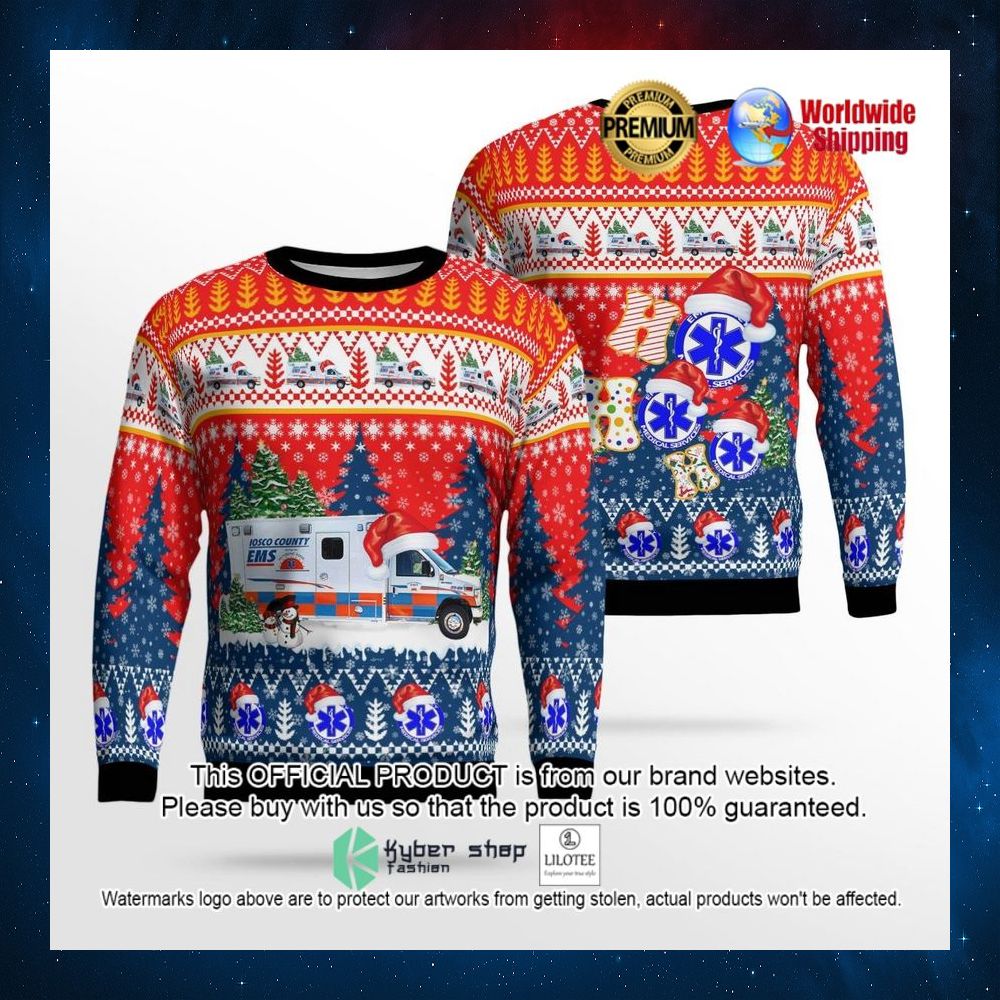 mccandless franklin park ambulance authority wexford pennsylvania santa hat sweater 1 242