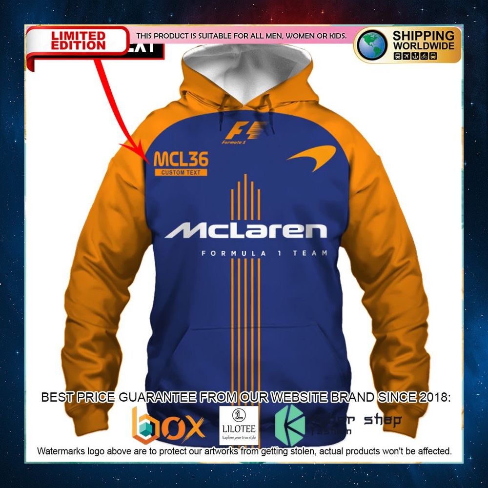 mclaren f1 custom bomber jacket hoodie 2 163