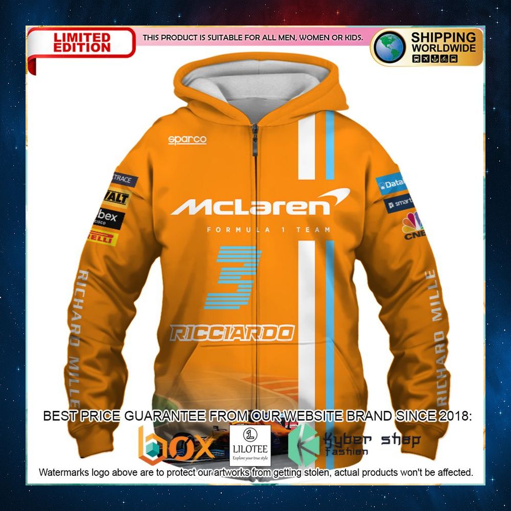 mclaren formula 1 team 3d hoodie shirt 1 93