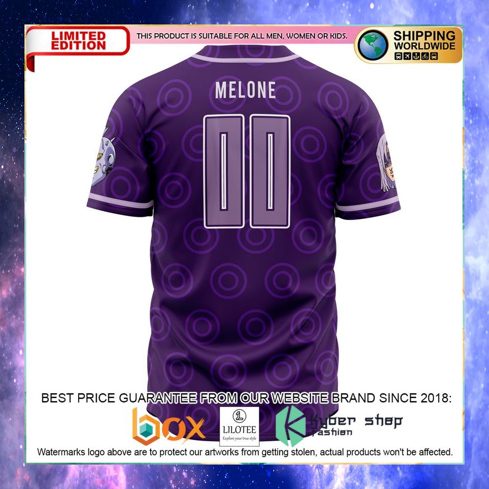 Melone Babyhead JoJo's Bizarre Adventure Baseball Jersey - LIMITED EDITION 4 melone babyhead jojos bizarre adventure baseball jersey 2 101