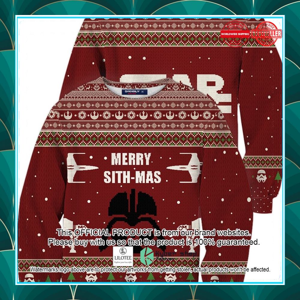 merry sith mas ugly sweater 1 214