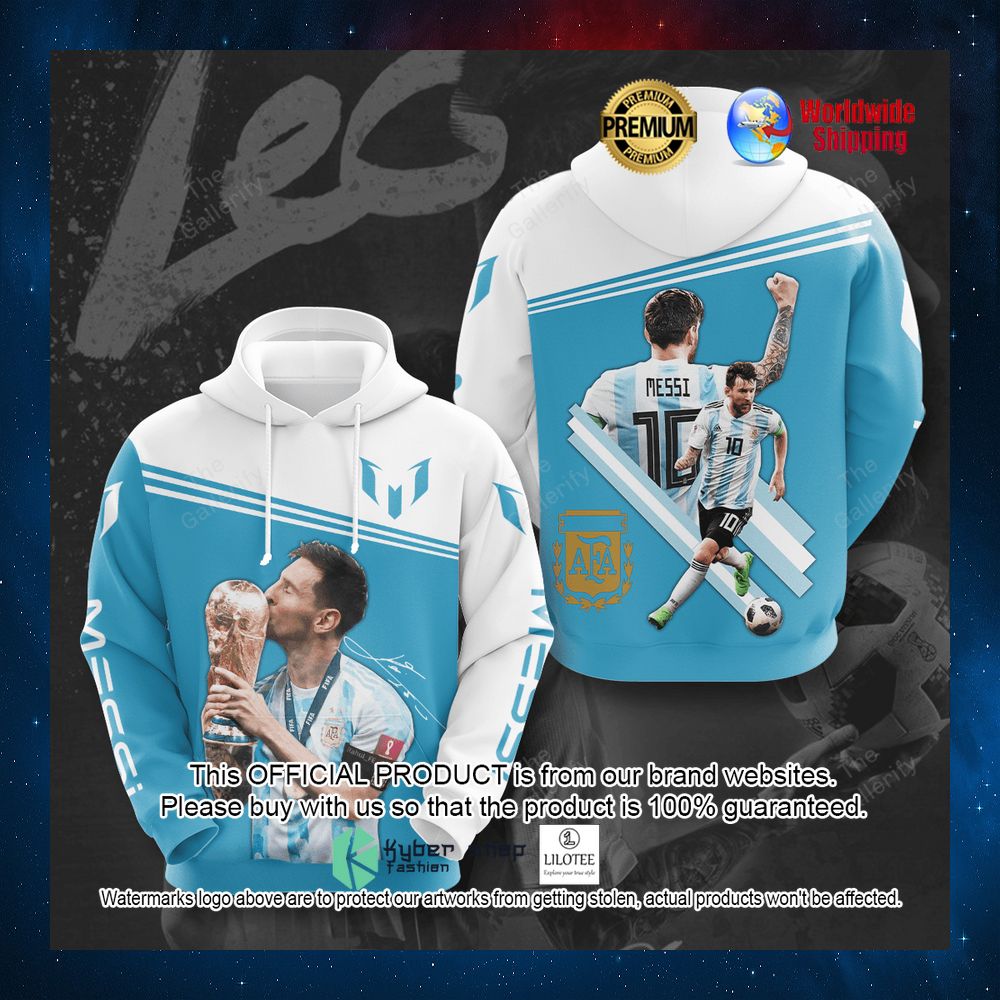 messi argentina fc world cup 2022 champions 3d hoodie shirt 1 622