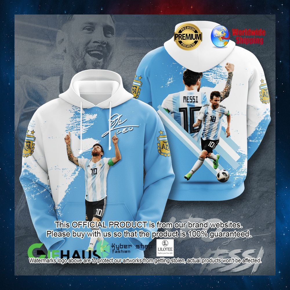 messi argentina world cup 2022 champions 3d hoodie shirt 1 740