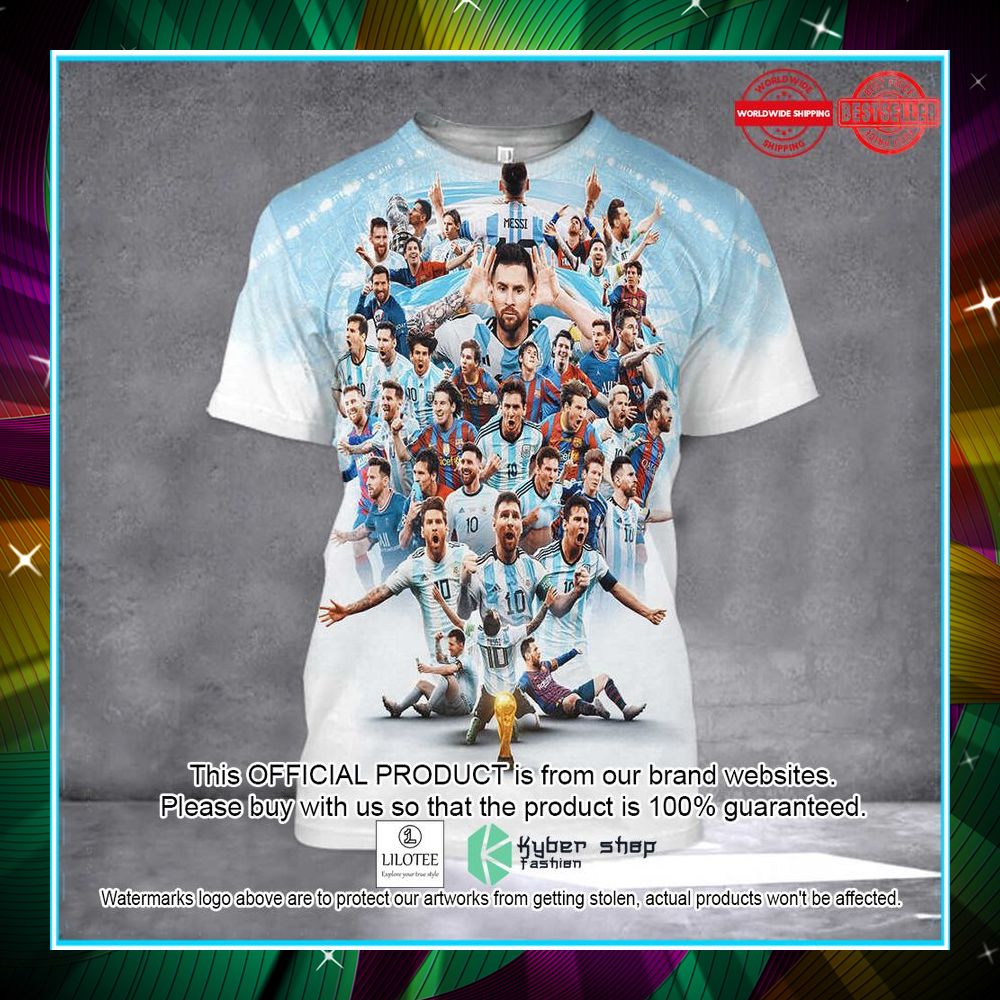 messi argentina world cup winner shirt hoodie 1 137