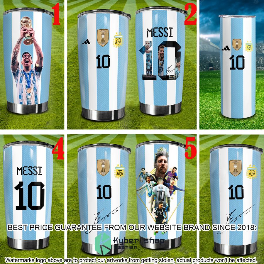 messi champions world cup 2022 tumbler 1 911