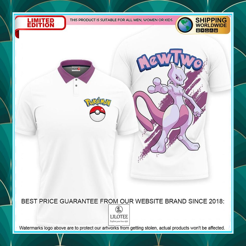 mewtwo pokemon anime polo shirt 1 618