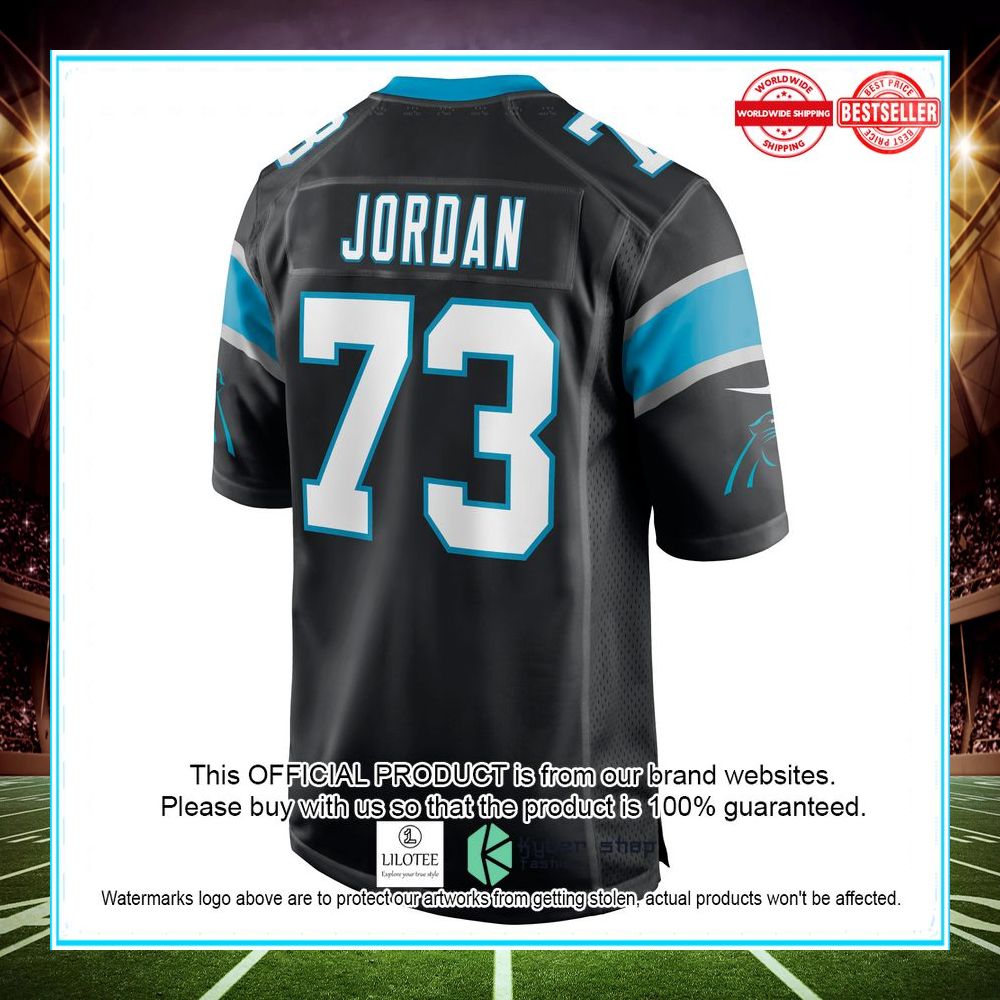 Michael Jordan Carolina Panthers Nike Black Football Jersey - LIMITED EDITION 3 michael jordan carolina panthers nike black football jersey 3 579