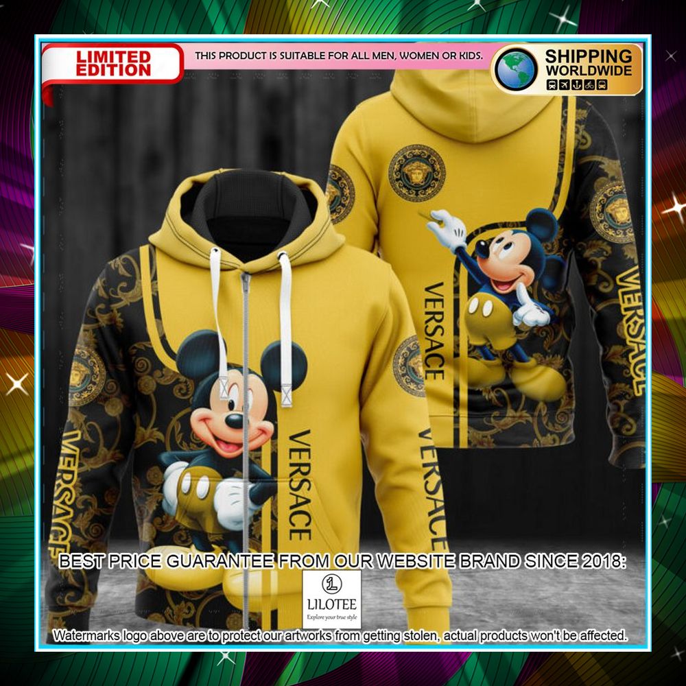 mickey mouse versace zip hoodie 1 141