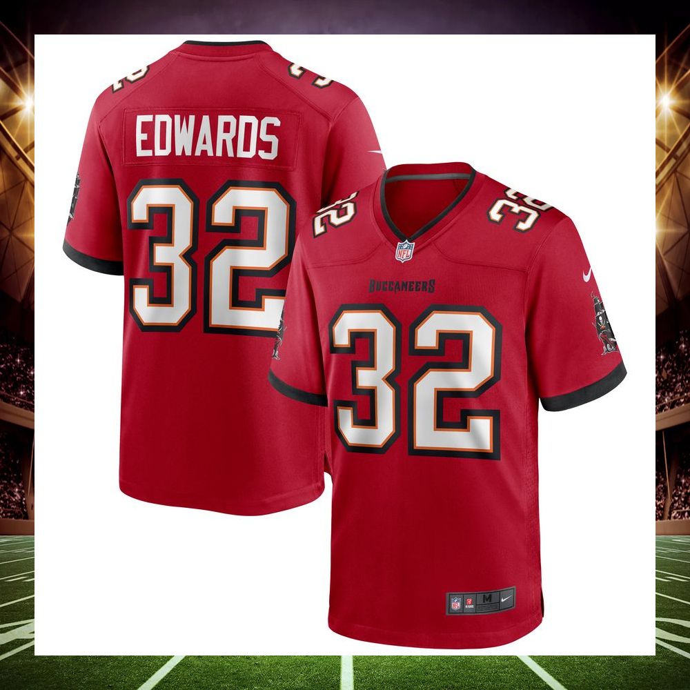 mike edwards tampa bay buccaneers red football jersey 1 880