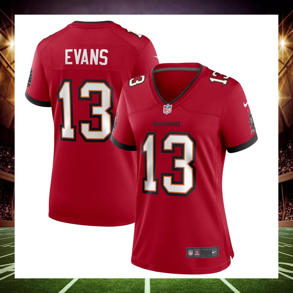mike evans tampa bay buccaneers red football jersey 1 844