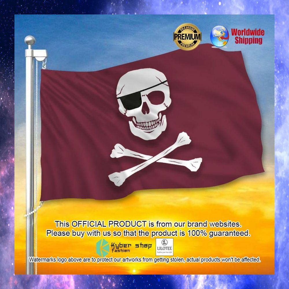 mike leach flag mississippi state pirate flag 1 603
