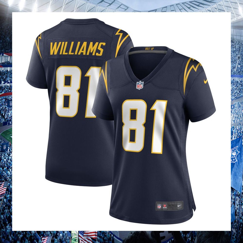 mike williams los angeles chargers nike womens alternate team navy football jersey 1 897