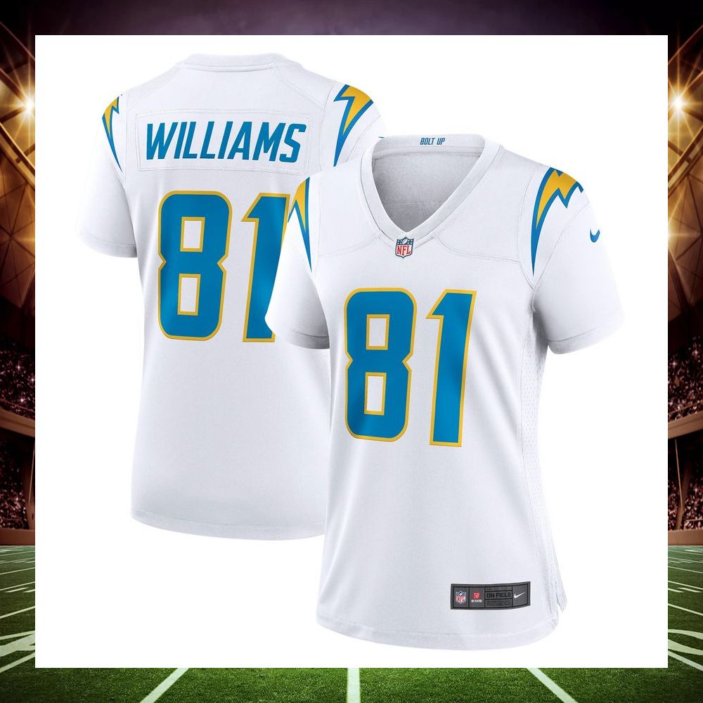 mike williams los angeles chargers powder blue football jersey 7 337