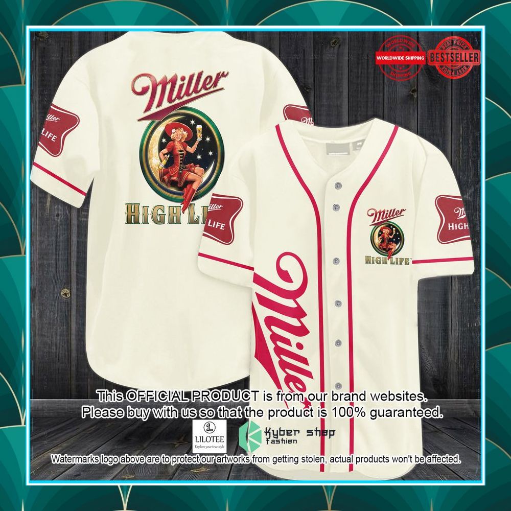 miller highlife baseball jersey 1 788