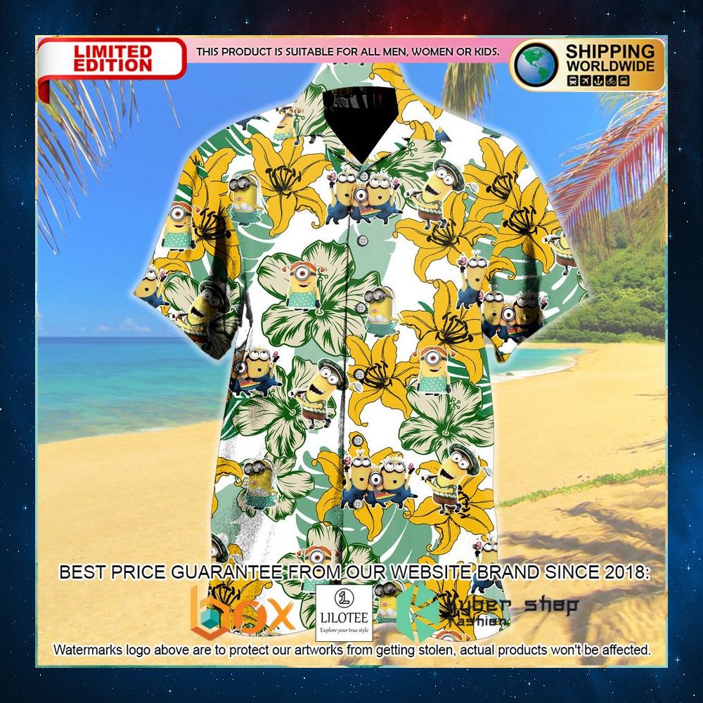 minions beach day hawaiian shirt 1 648