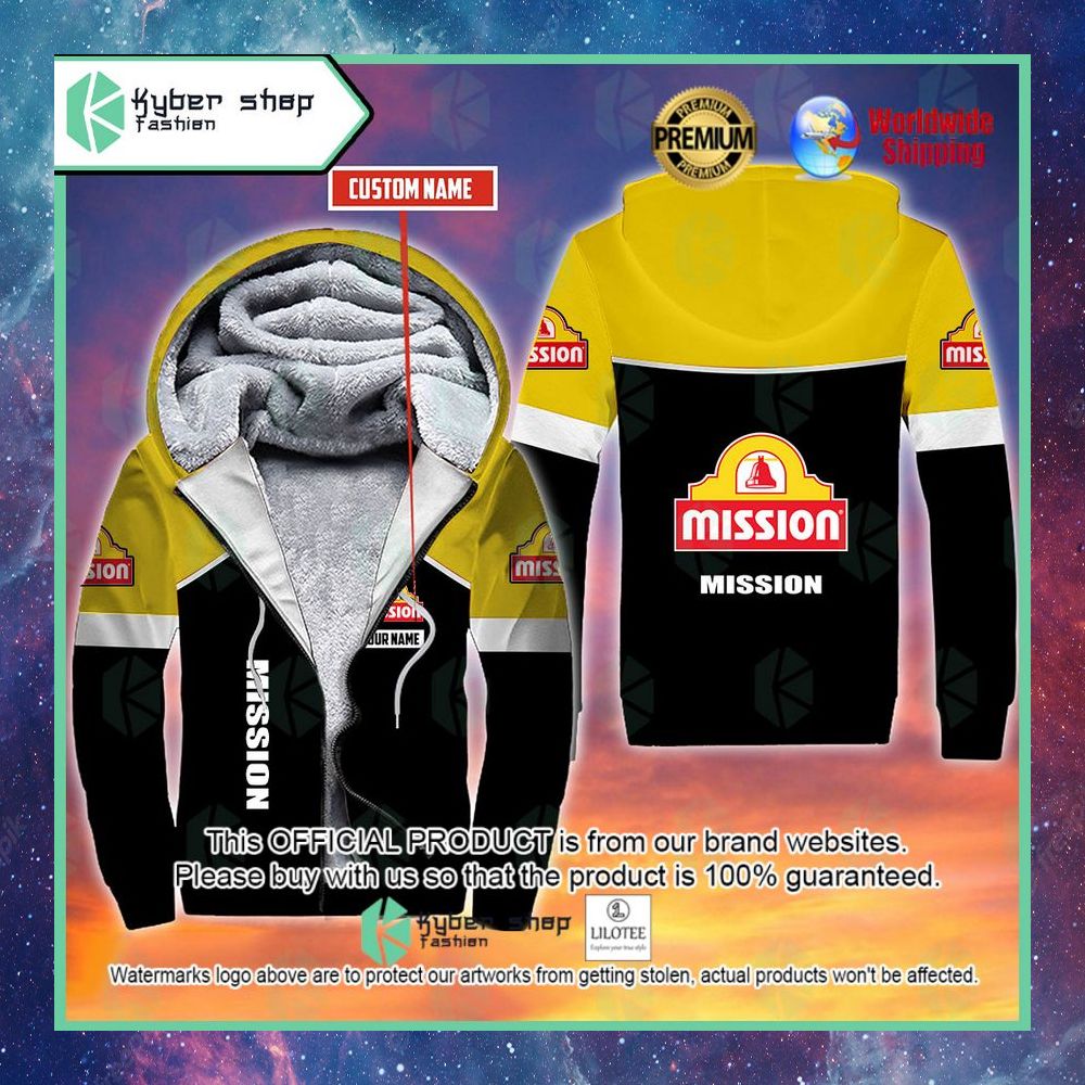 mission custom name 3d fleece hoodie 1 476