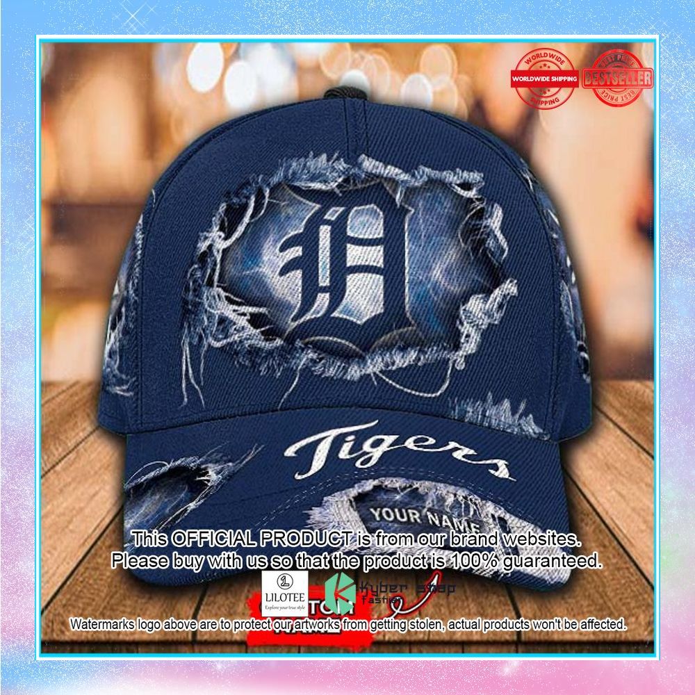 mlb detroit tigers cap custom name cap 1 784